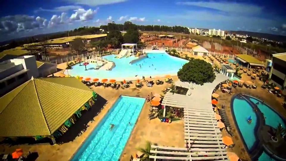 Lacqua Di Roma, Com Fogao Geladeira E Parque Aquatico 24H Caldas Novas Buitenkant foto