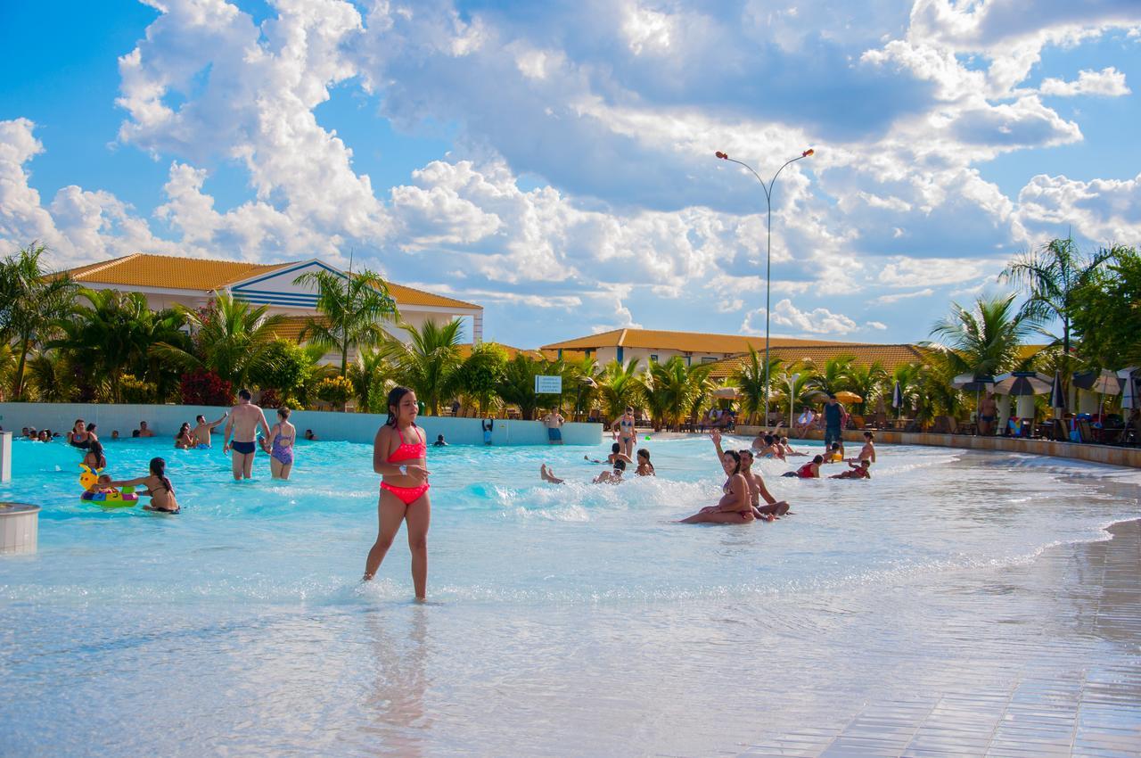 Lacqua Di Roma, Com Fogao Geladeira E Parque Aquatico 24H Caldas Novas Buitenkant foto